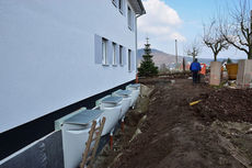 Renovierungsarbeiten am Pfarrhaus der Katholischen Kirchengemeinde Zierenberg